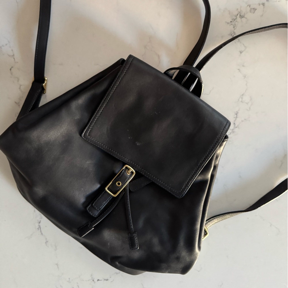 Y2K Coach Legacy Backpack in Black 9827
